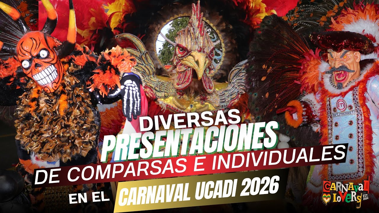 Diferentes PRESENTACIONES en el CARNAVAL del Distrito Nacional del 2026.