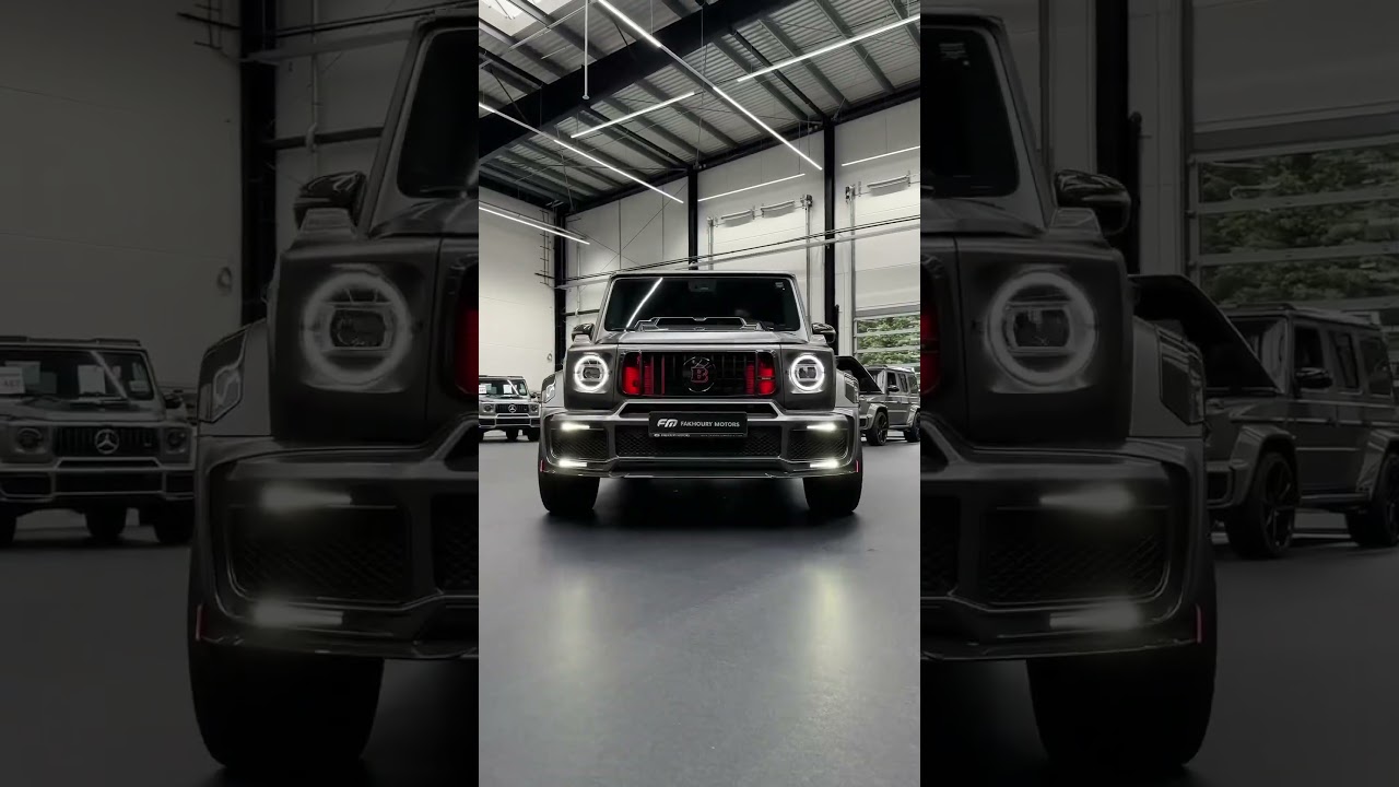 The Brabus G Wagon 6x6: Conquering Off-Road Dominance