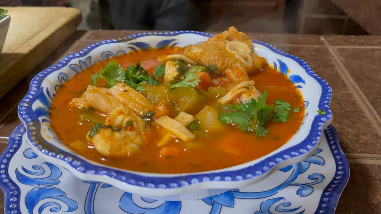SOPA MARINERA - COCINA CON PATY