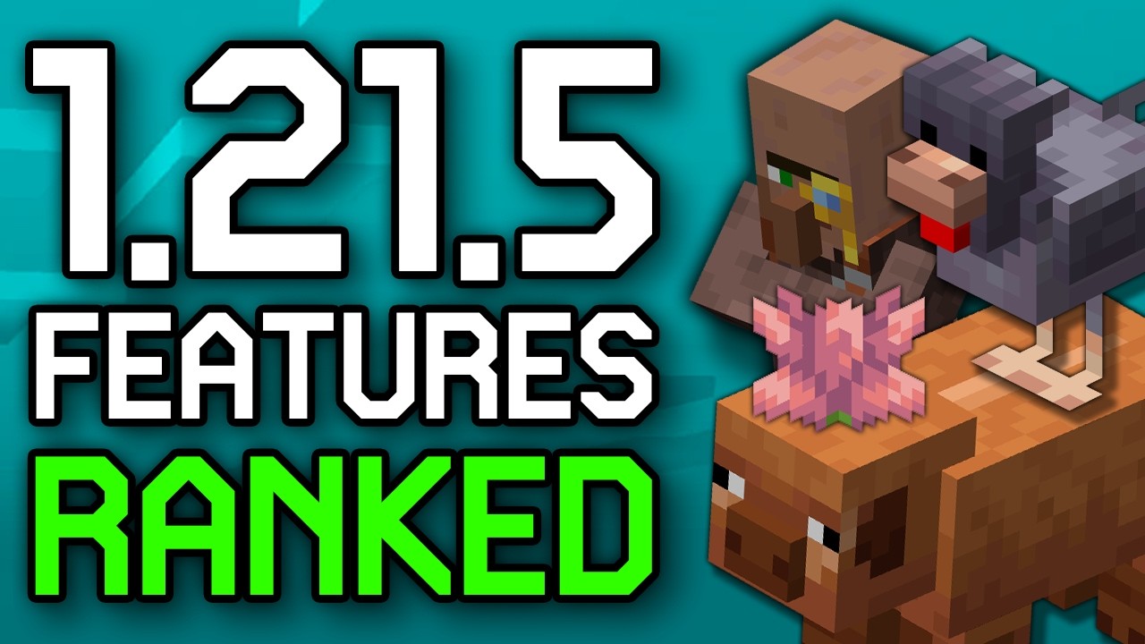 Ranking EVERY New Feature in the Minecraft 1.21.5 Update