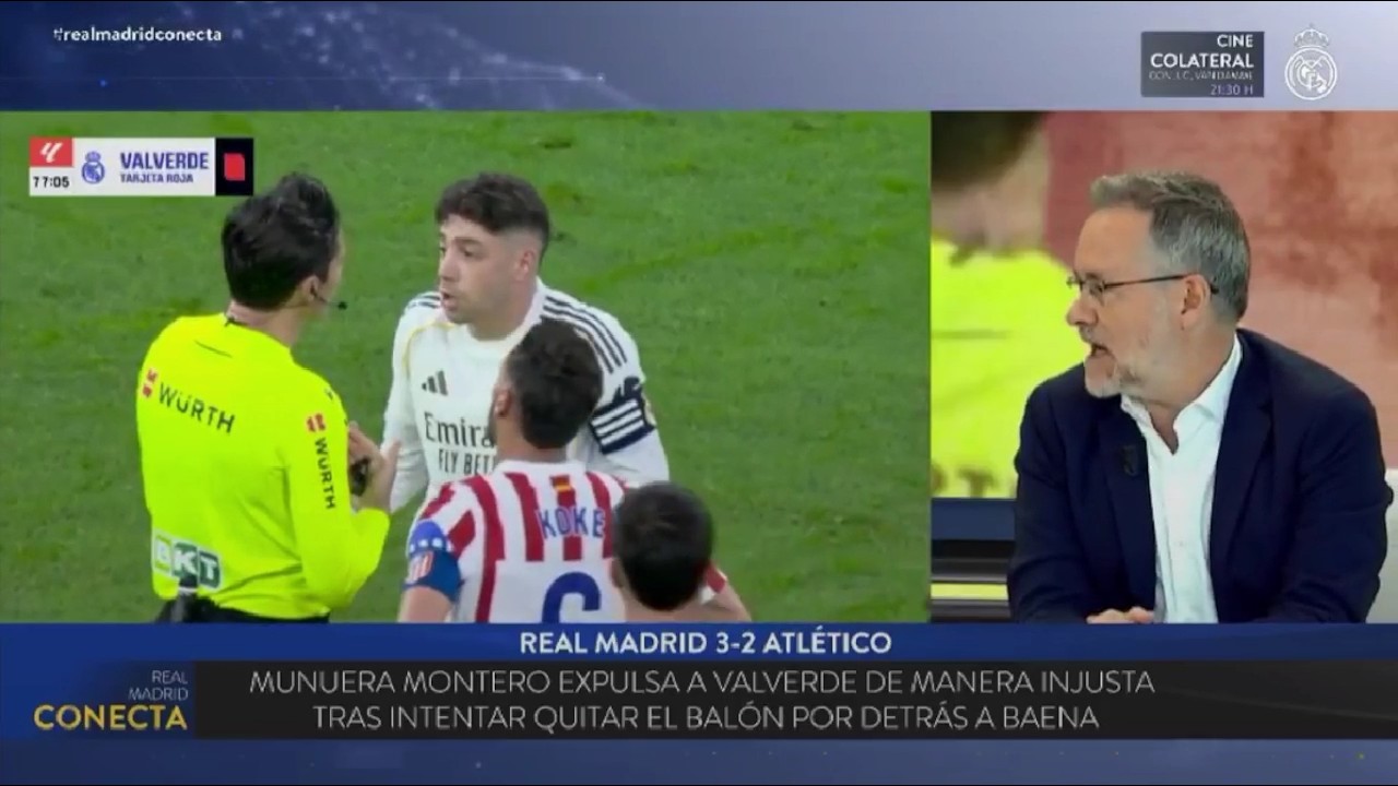 REAL MADRID TV EXPONE A MUNUERA MONTERO Y Al Arbitraje Espa&ntilde;ol