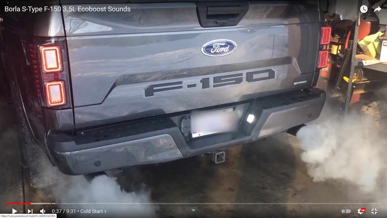 Borla S-Type F-150 3.5L Ecoboost Sounds