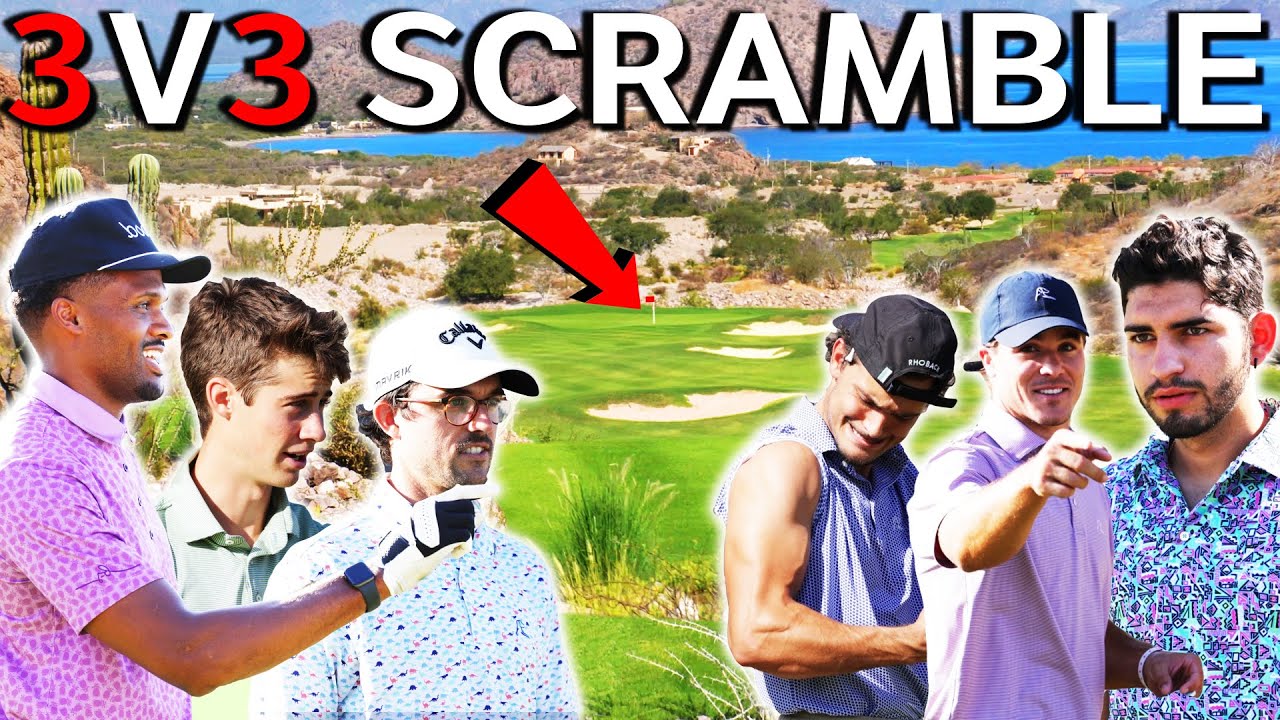 Most Epic Golf Course In Mexico?! | 3v3 Scramble | Good Good
