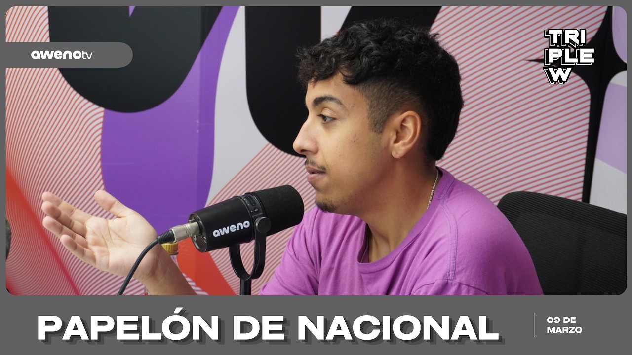 TRIPLE W | NACIONAL PERDIÓ CON LOS SUPLENTES DE JUVENTUD DE LAS PIEDRAS