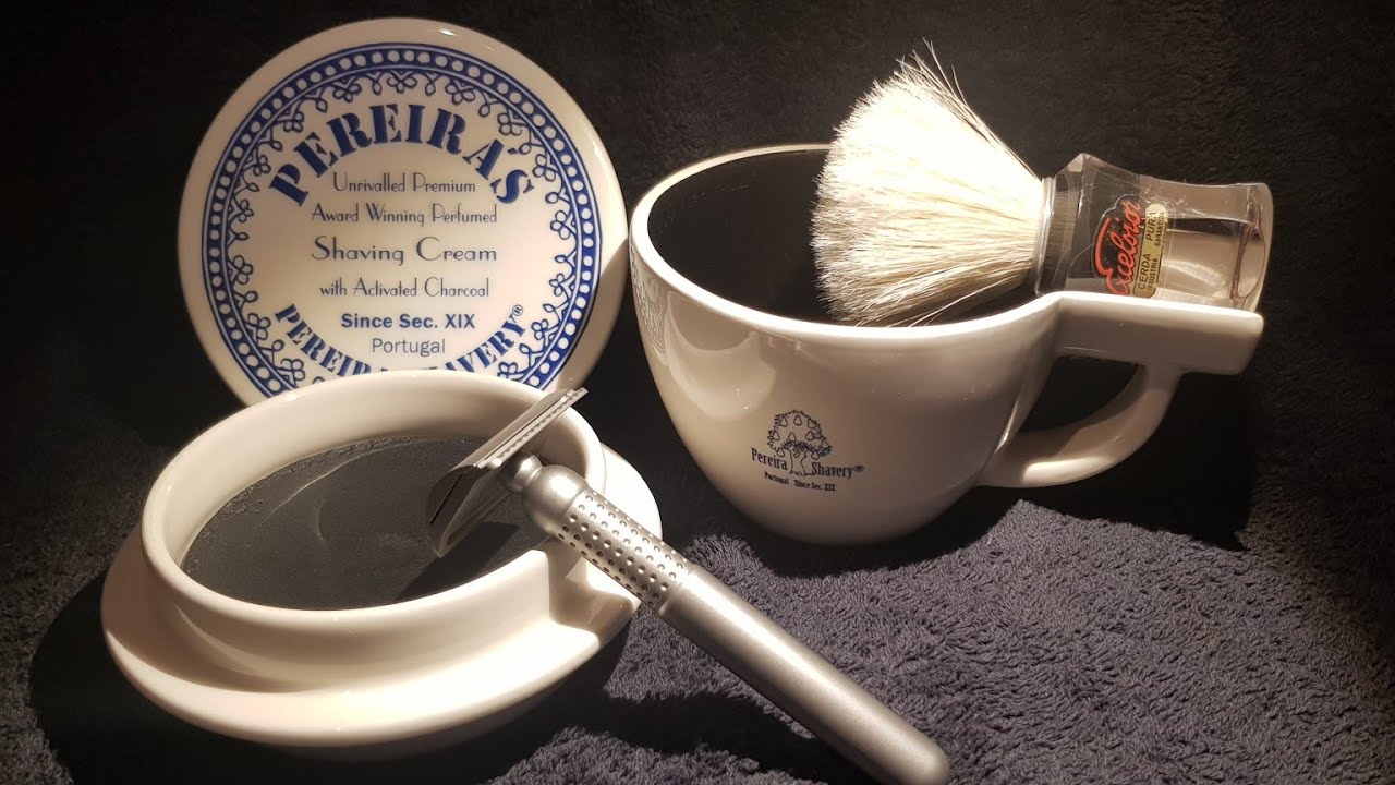 A Shave Using Portuguese Products - Barbear-se com produtos Portugueses