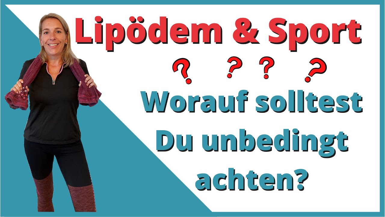 Lipödem und Sport – was kannst du machen? Worauf solltest du achten?