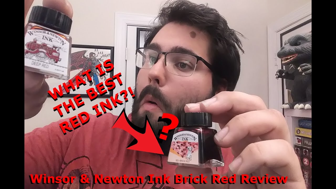 Winsor & Newton Ink Brick Red Review