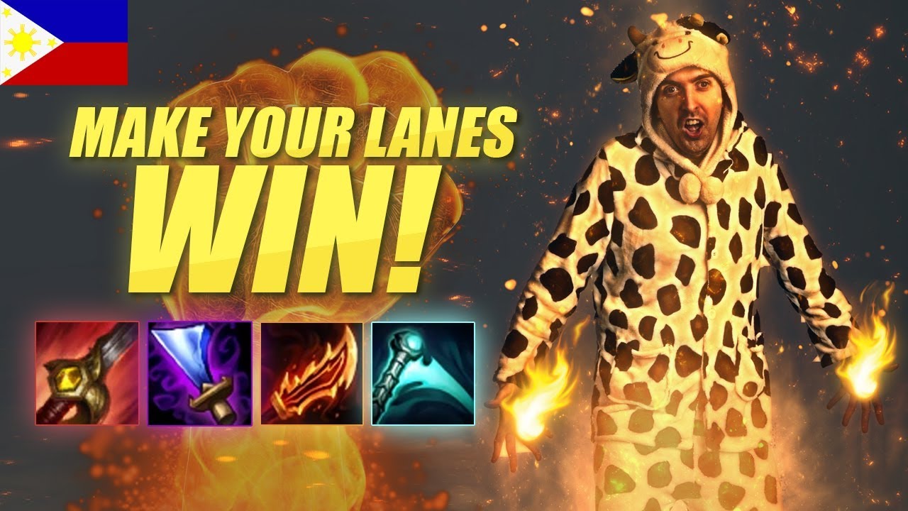 MAKE YOUR LANES WIN AND WIN THE GAME - COWSEP