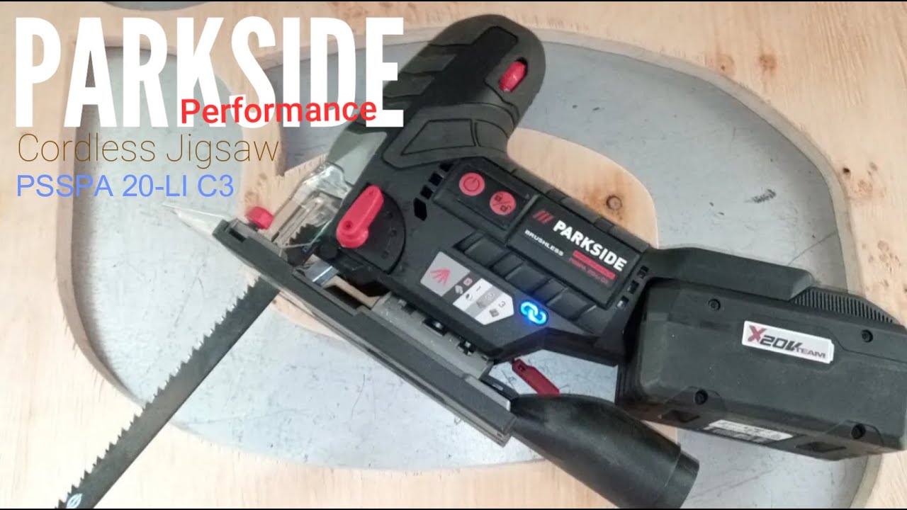 PARKSIDE PERFORMANCE PSSPA 20-LI C3 [ Cordless Jigsaw 20v ]