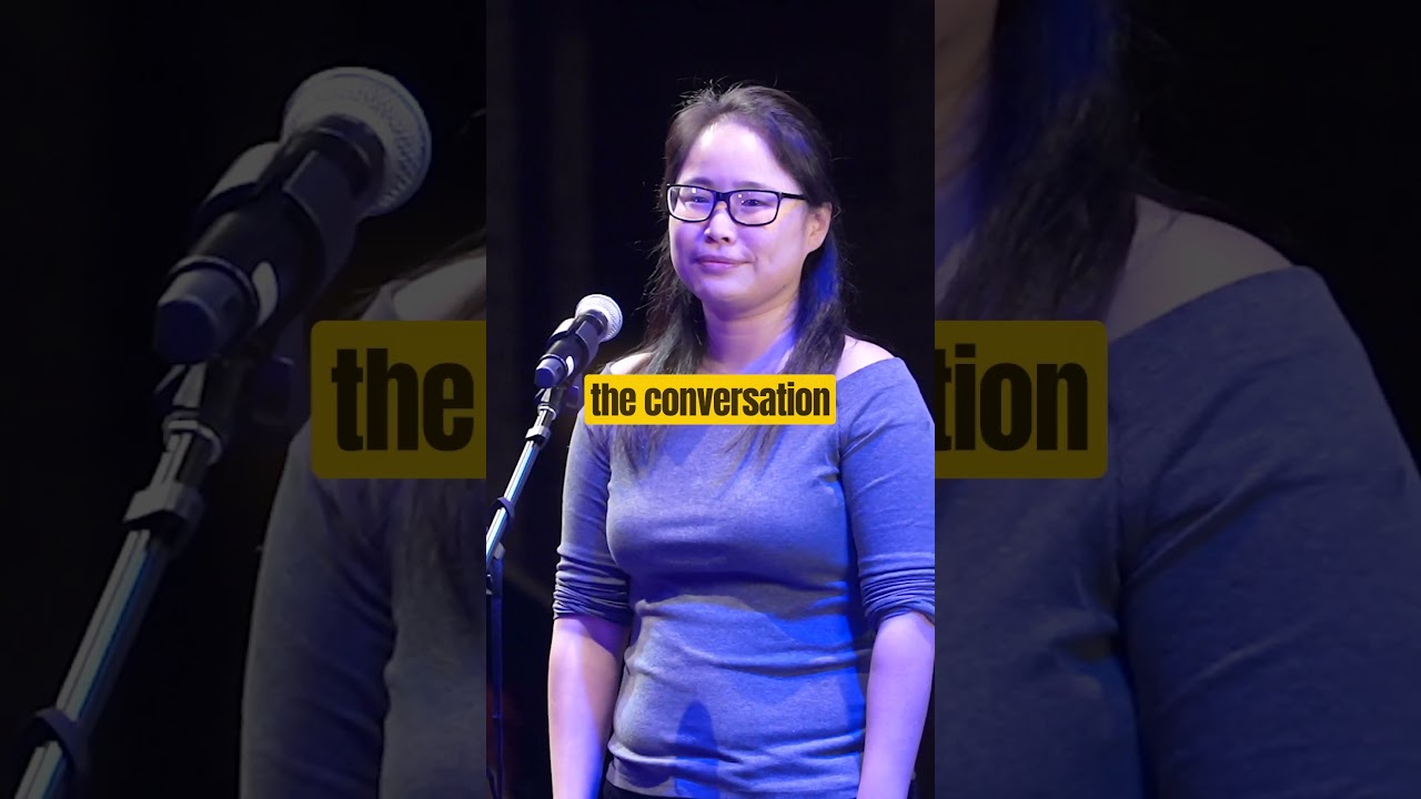 How I speak on stage vs in real life