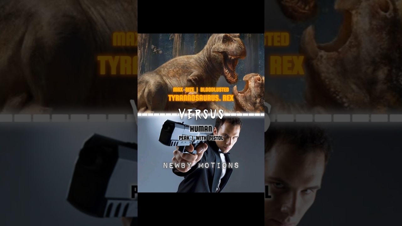 T. rex vs Human | edit