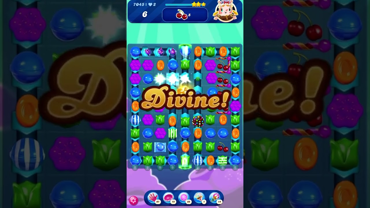 7045 Candy Crush Saga Level 7045 Walkthrough