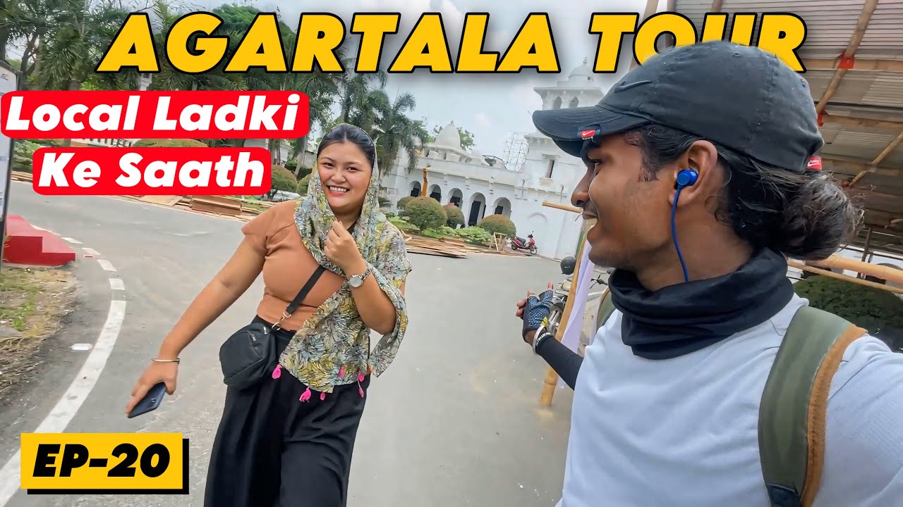 Agartala Ka Tour Mila Ek Pyari Si Local Ladki Ke Saath || Northeast Cycle Ride Ep-20