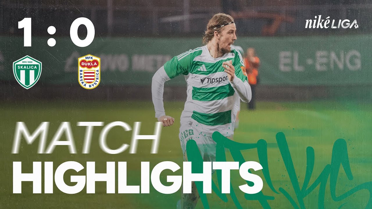 Highlights | MFK Skalica - MFK Dukla B. Bystrica (Niké liga 24/25, 13. kolo)