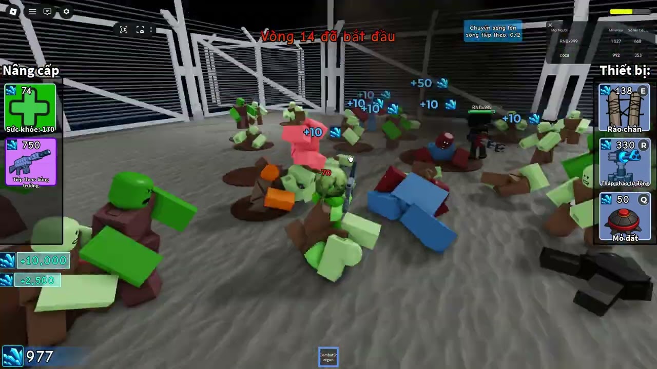 ROBLOX| HÔM NAY MÌNH SẼ CHƠI BẮN ZOMBIE NHA