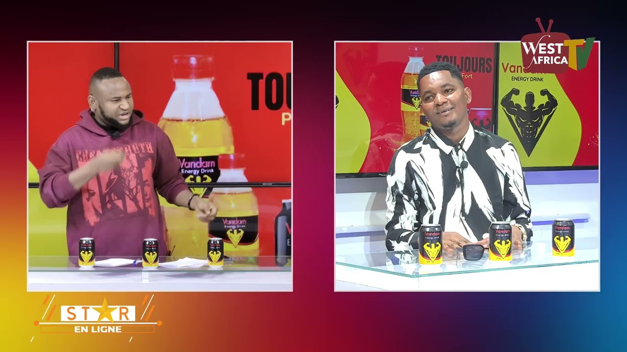 STAR EN LIGNE AVEC ARMY TANGAN ET CAMPBEL SUR WEST AFRICA TV