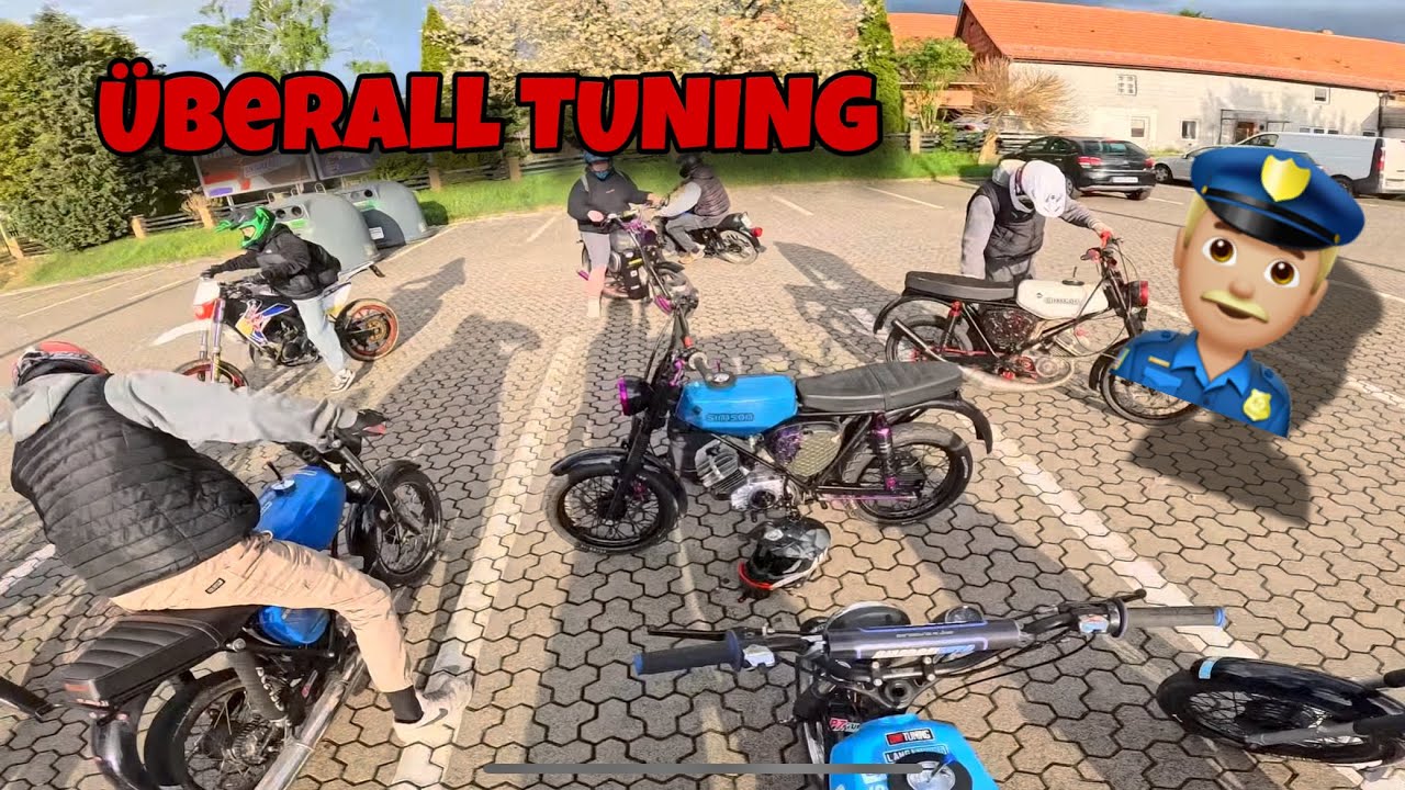 ÜBERALL TUNING SIMSONS!👮🏼‍♂️ | Simson Motovlog | Simsonnito