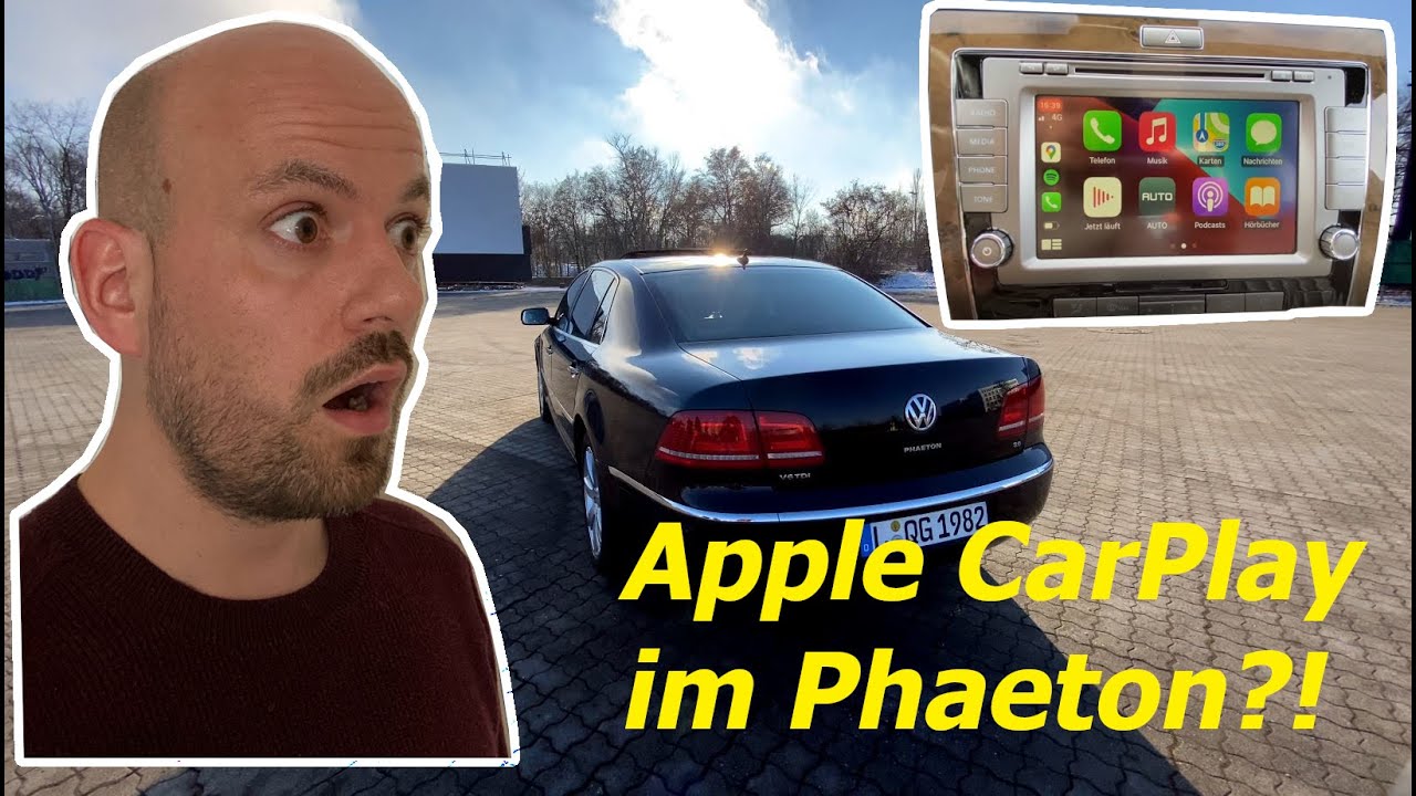 CarPlay & Android Auto im VW PHAETON GP3 ?! || RNS810 *China* Umbau