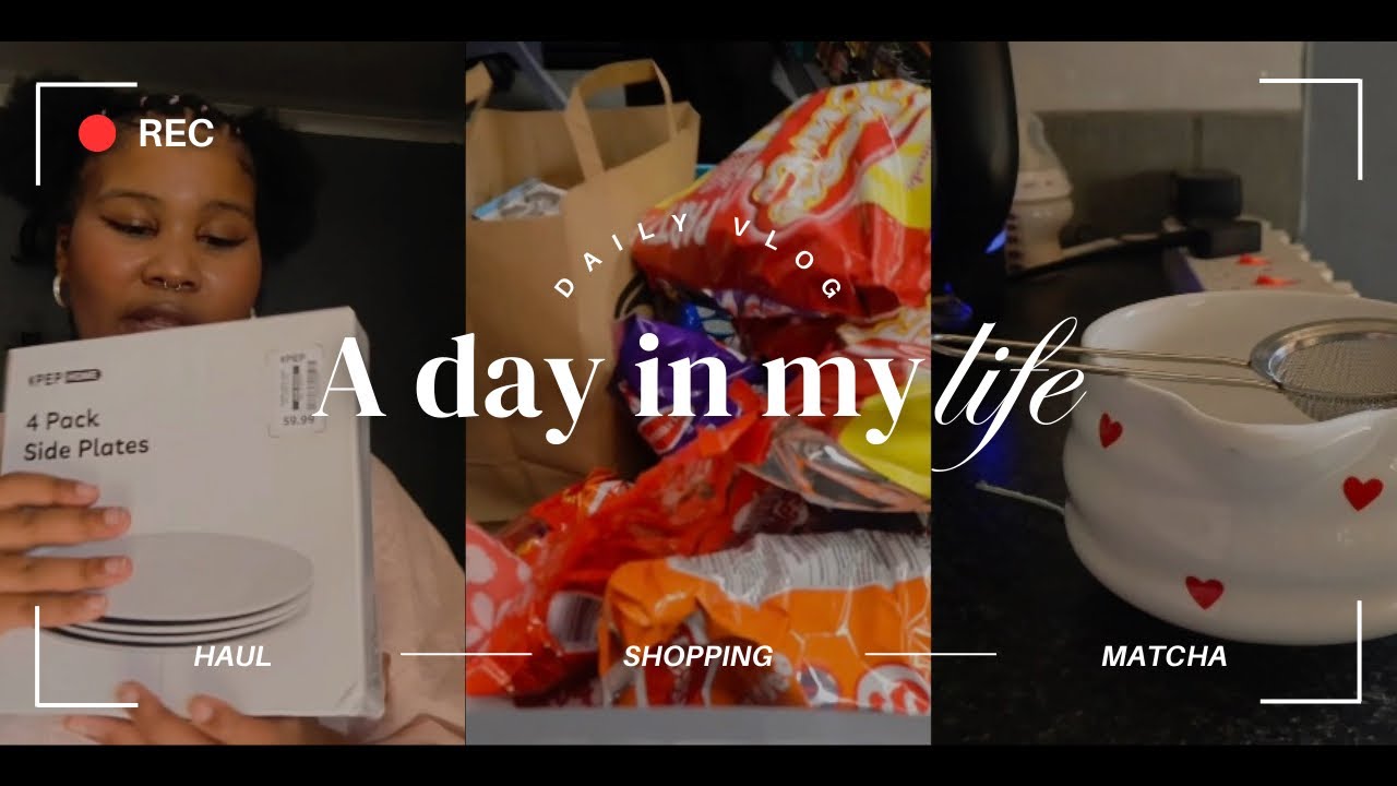 A DAY IN MY LIFE | shopping + Haul + Matcha Taste Test