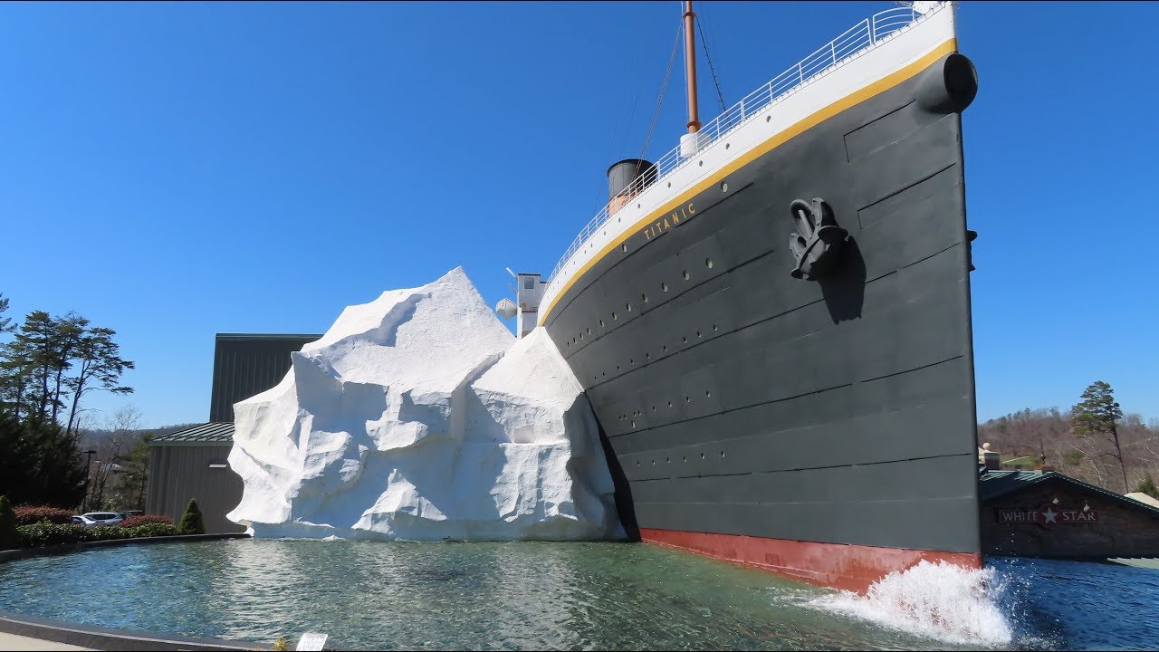 Worlds Largest TITANIC Museum at Pigeon Forge Tennessee