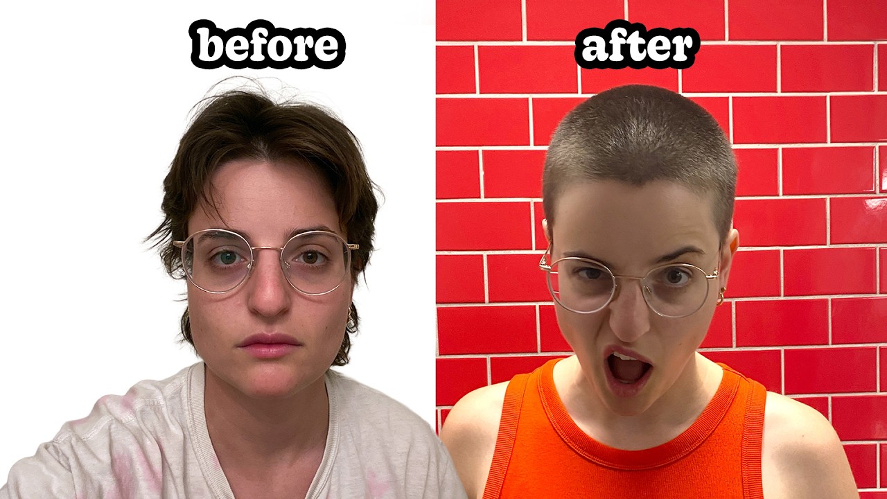 I remembered I had free will so I got a buzzcut.