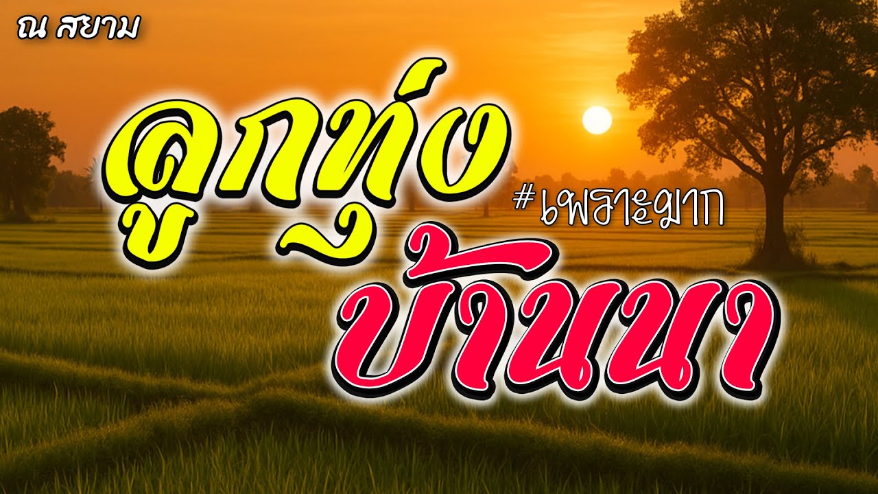 ลูกทุ่งบ้านนา : ศรเพชร ศรสุพรรณ - สายัณห์ สัญญา - สดใส รุ่งโพธิ์ทอง [ ข้าวไม่มีขาย / น้ำตาอีสาน ]