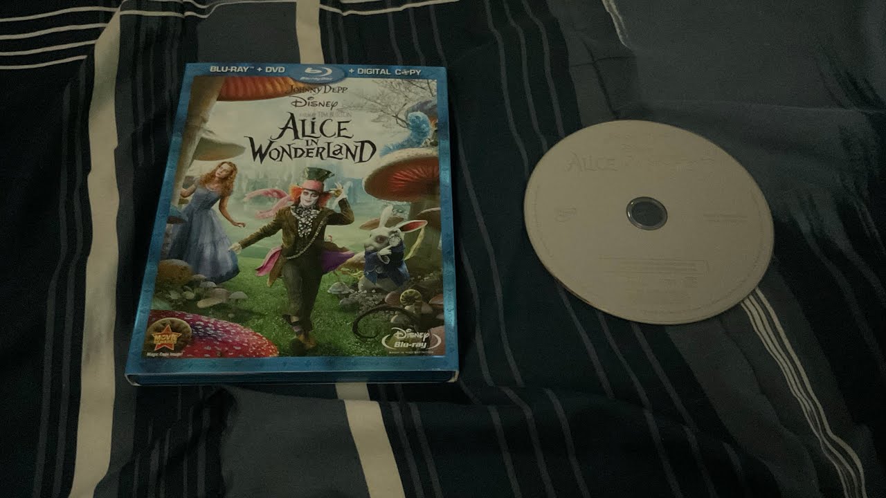 Opening to Alice in Wonderland (2010) 2010 DVD (Main Menu option)