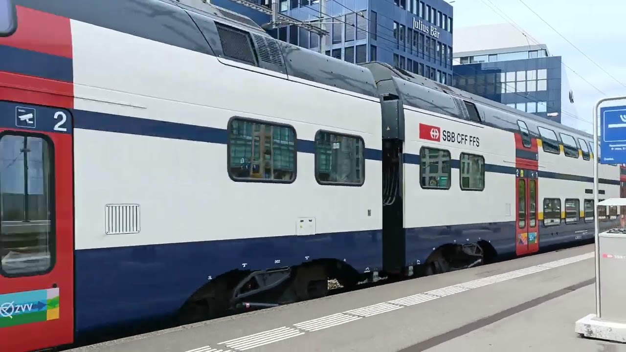 Bahnverkehr in Zürich Altstetten 