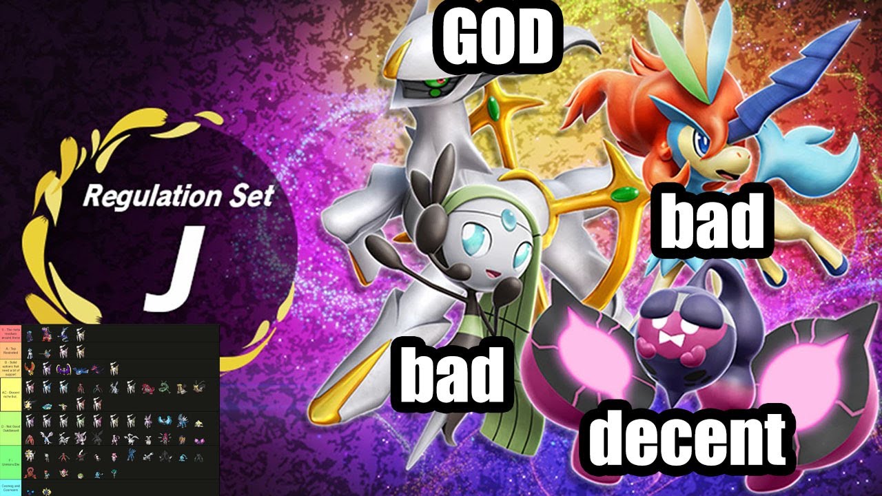 Ranking Every Restricted Pokemon in Battle Stadium Singles Regulation J!!