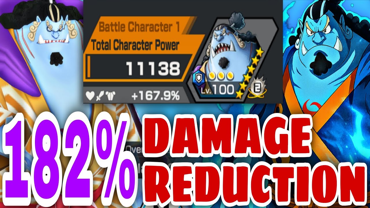 6⭐ ONI JIMBEI WITH MAX DAMAGE REDUCTION! 😤 | ONE PIECE BOUNTY RUSH