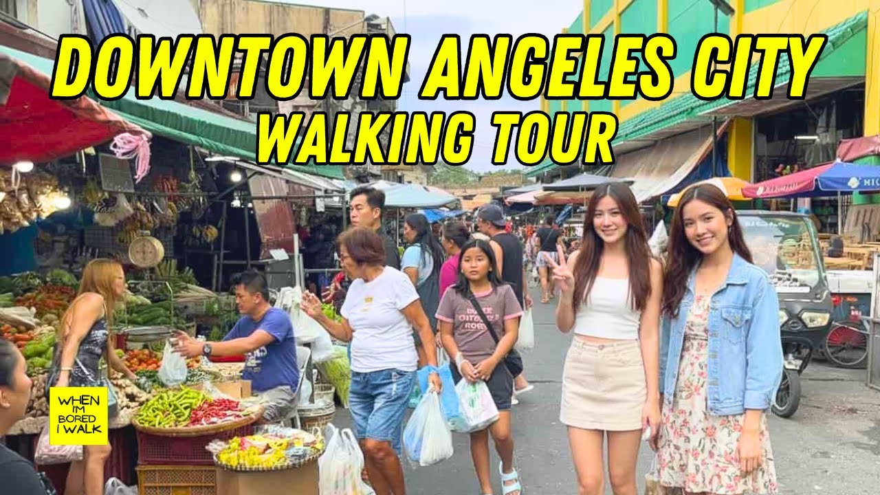 DOWNTOWN ANGELES CITY | WALKING TOUR | WHEN IM BORED I WALK