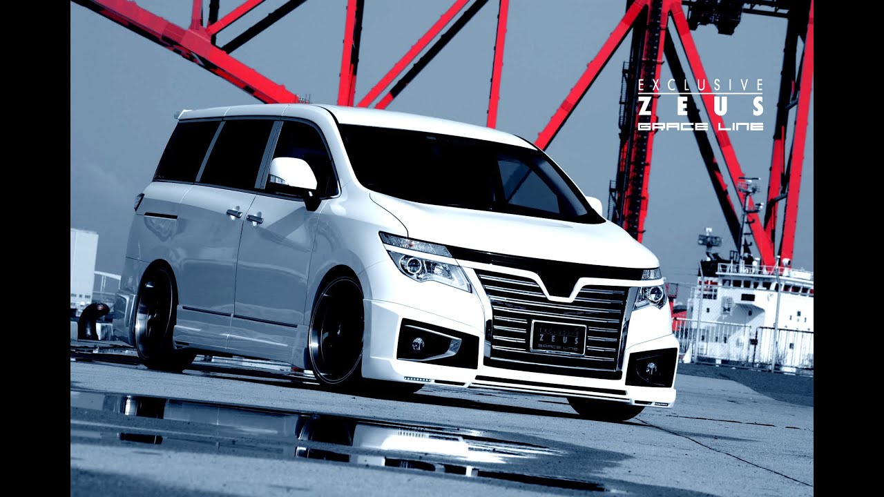 “ NISSAN E52/ELGRAND” ZEUS GRACE-LINE Bodykit｜ゼウス ニッサン新型E52エルグランド エアロ