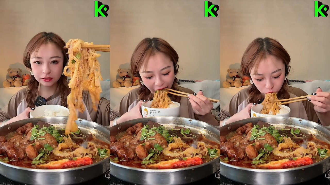 ASMR EATING 2026 - MUKBANG EATING SOUND - FOOD EATING SHOW 2025 - FOOD CHALLENGE - XAIO DAI EAT #073