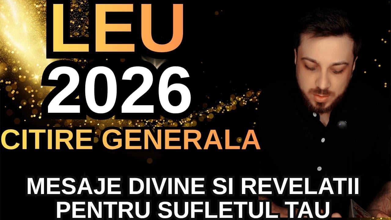 Leu ♌ 2026 🔮 Putere, Destin și Noi &Icirc;nceputuri | Etalare Tarot Generală Anul Afirmației și Curajului