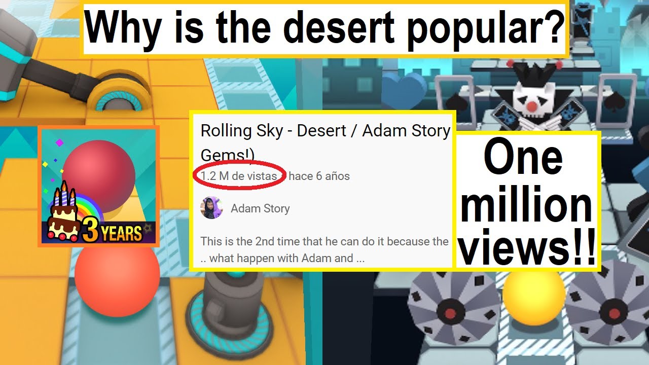Most Popular Level of Each Difficulty | Rolling Sky