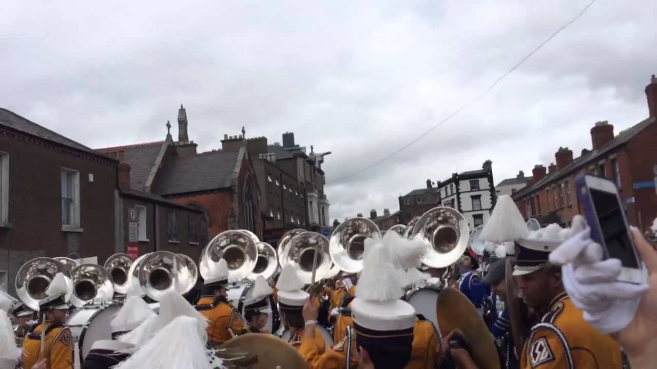LSU Tiger Band Tubas and Drumline ‘Earthquake’ in Ireland