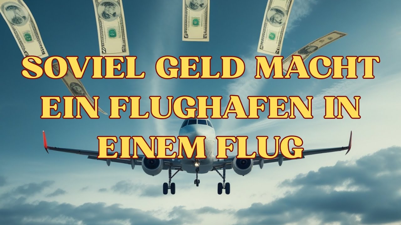 So viel Geld macht ein Flughafen mit EINEM Flug 😳💰