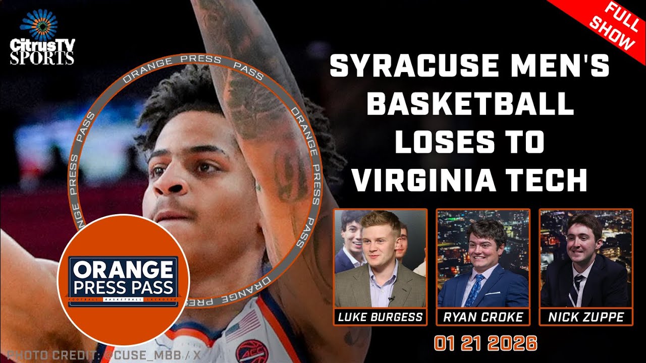 Orange Press Pass | Virginia Tech Men's Basketball | January 22th, 2026