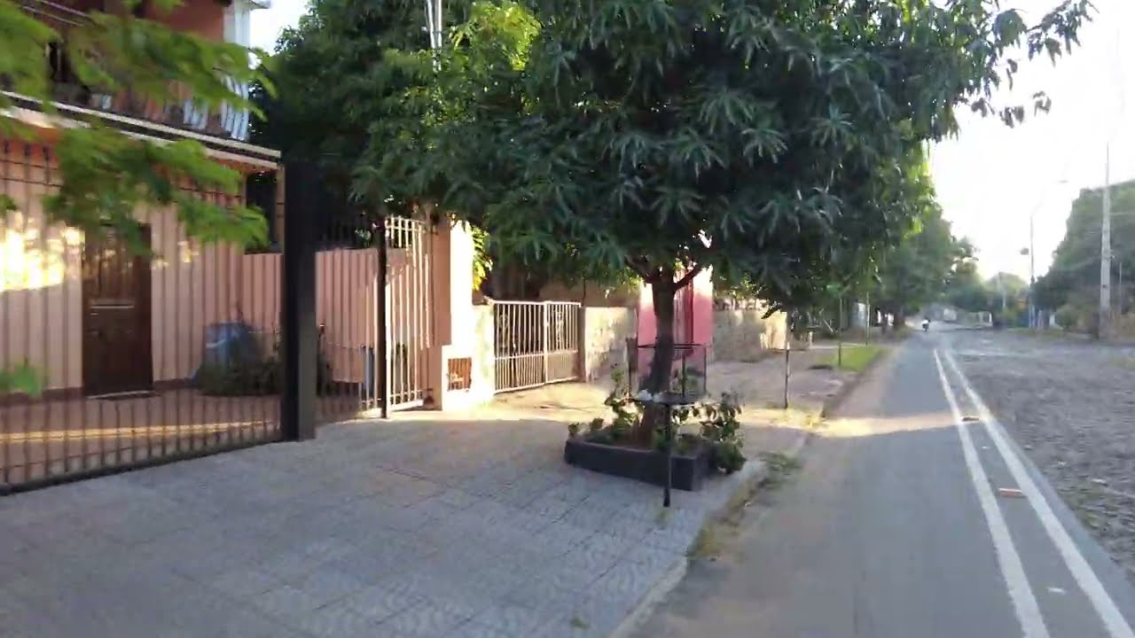 Bicisenda de Asuncion Paraguay, parte 1