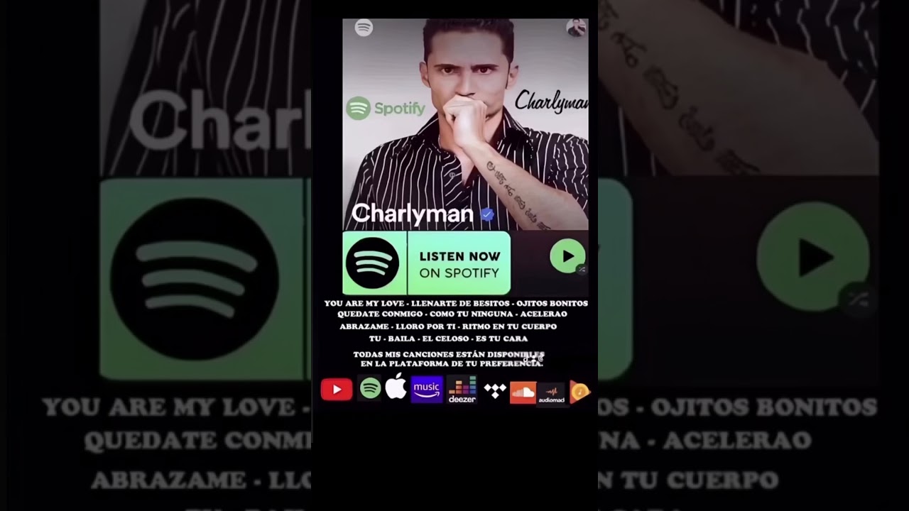 #youaremylove #charlyman #musicacharlyman #venezuela #parati #cancionescharlyman