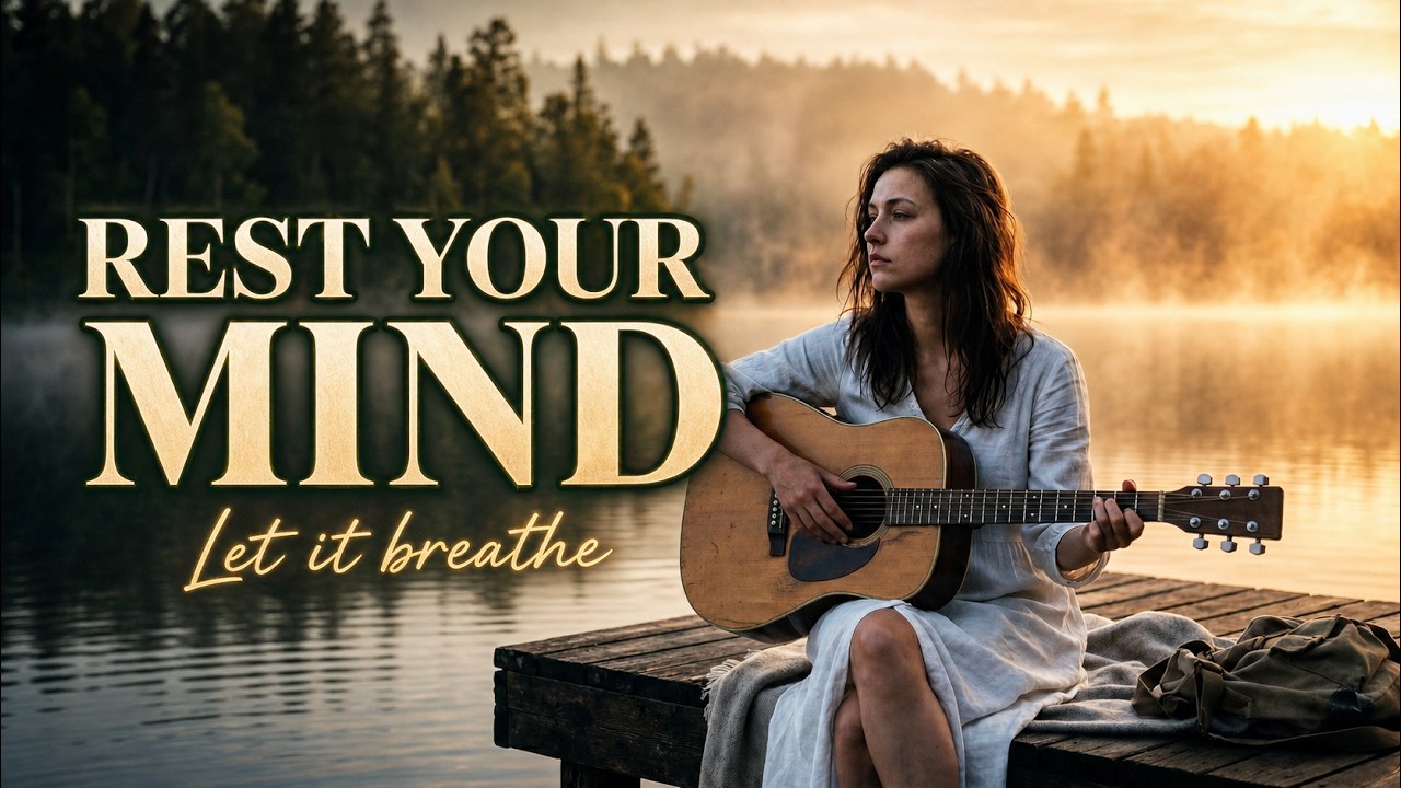 Peace for a Hurting Soul 🌿 Beautiful Melodic Guitar Music for Overthinking & Deep Rest