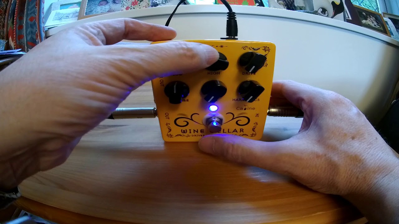 Caline Wine Cellar Bass Driver DI demo - conclusions in the description