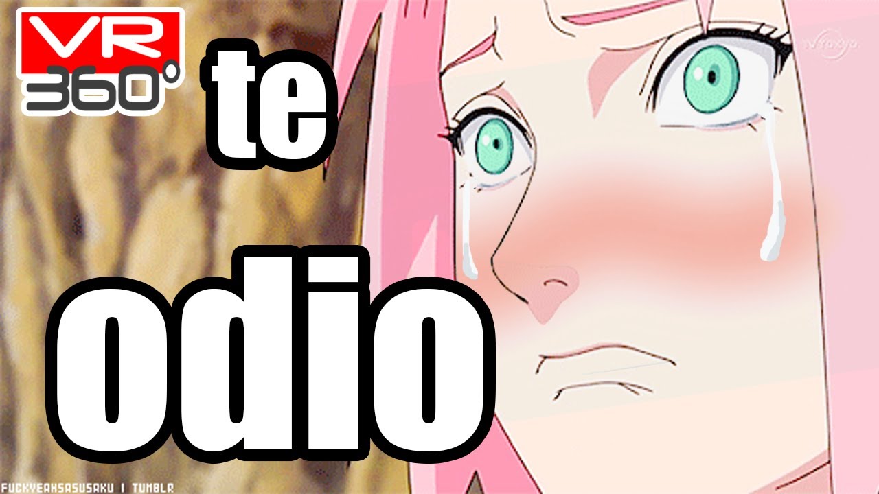 💋 Naruto RECHAZA a SAKURA 💋 SAKURA AMA a NARUTO 🔥 naruto vr  [CC sub español]