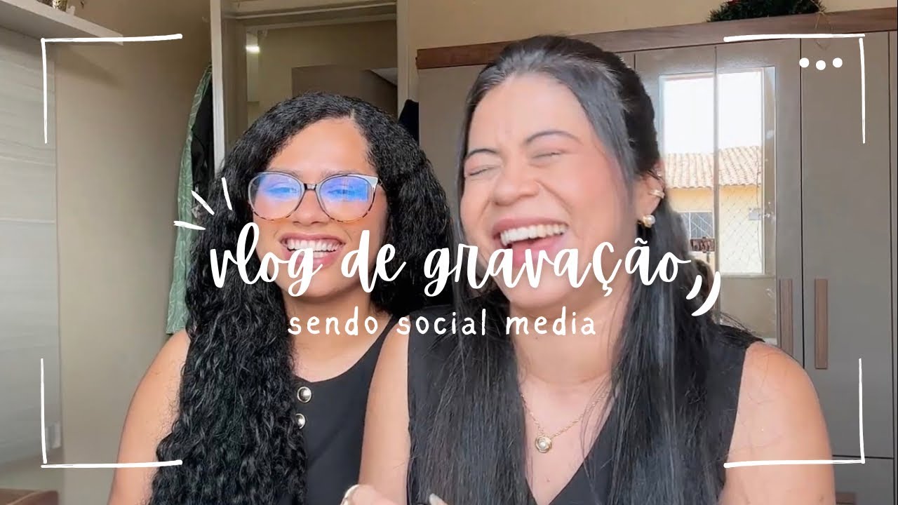vlog de gravação 
