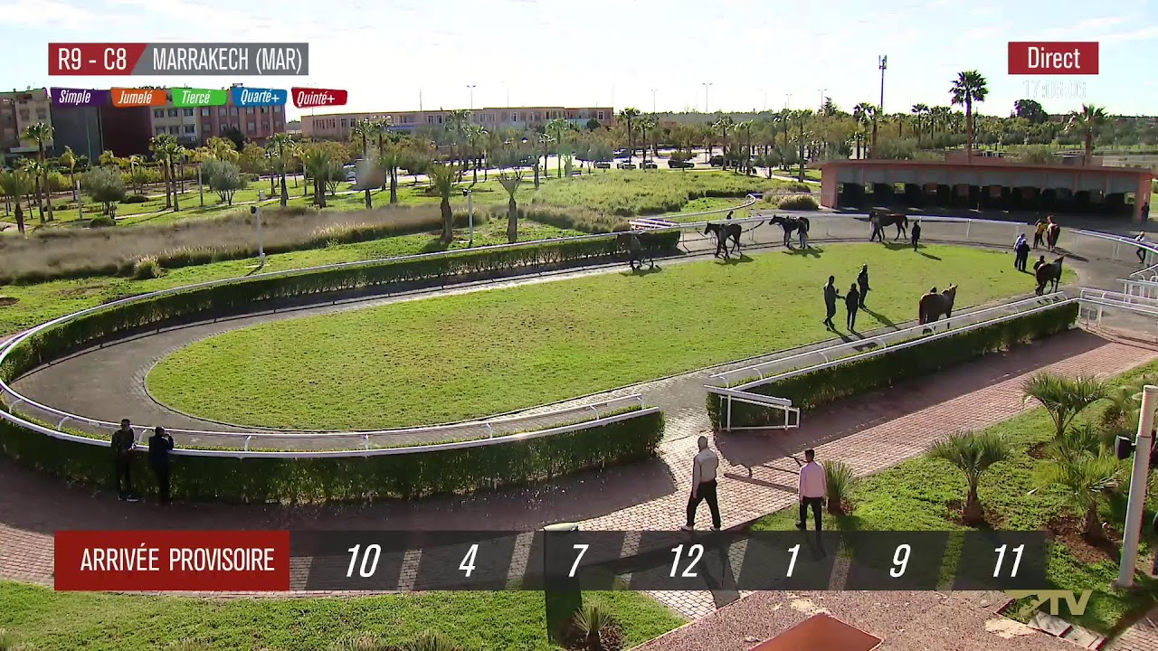 Live Hippodrome « MARRAKECH » Courses du « 09/02/2026 »