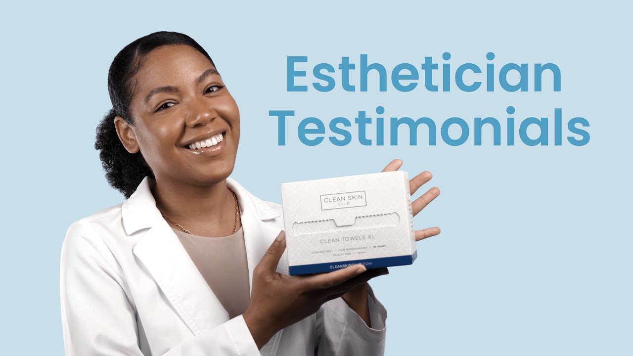 Clean Skin Club | Clean Towels Testimonials from Estheticians