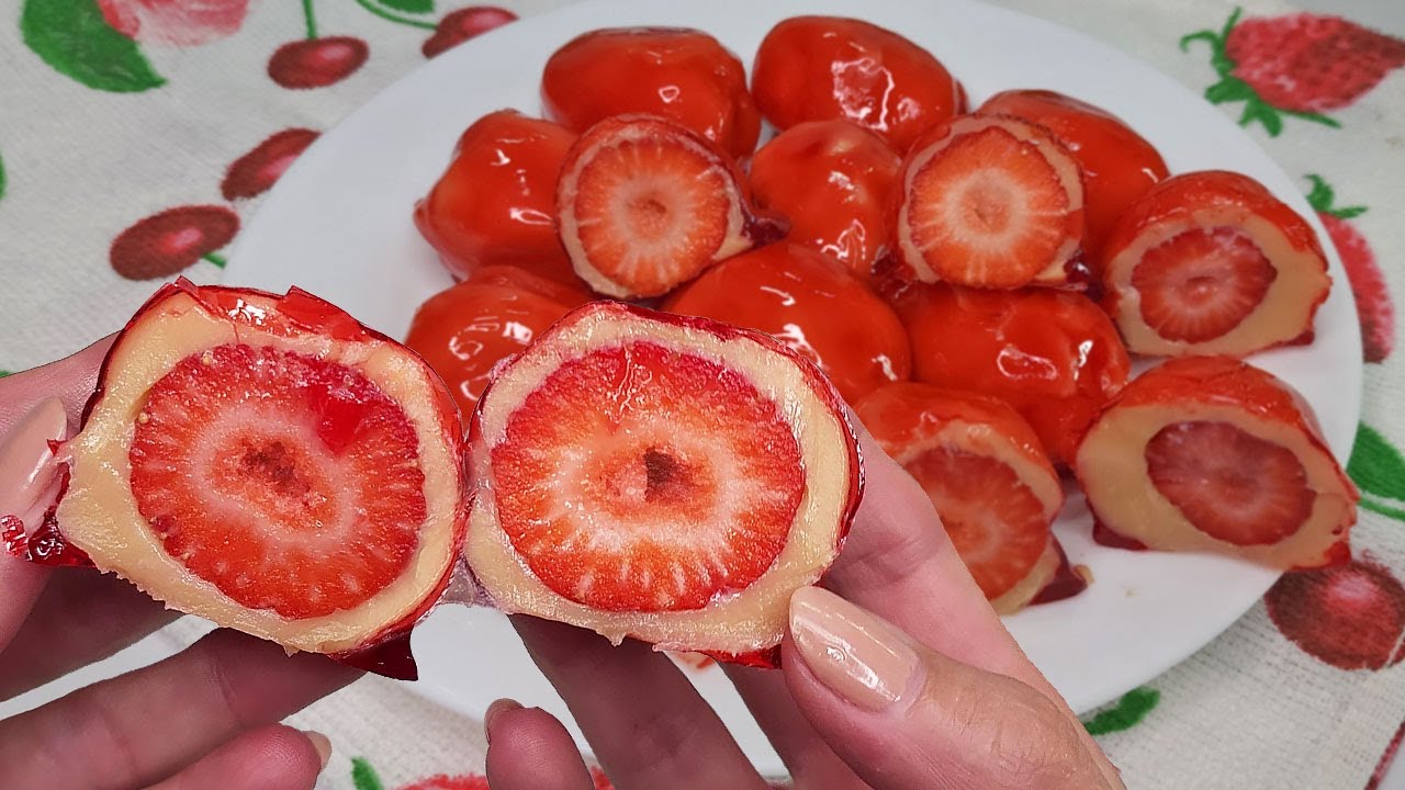 COMO FAZER MORANGO DO AMOR IRRESISTÍVEL 🍓 TAMIRES MOTA