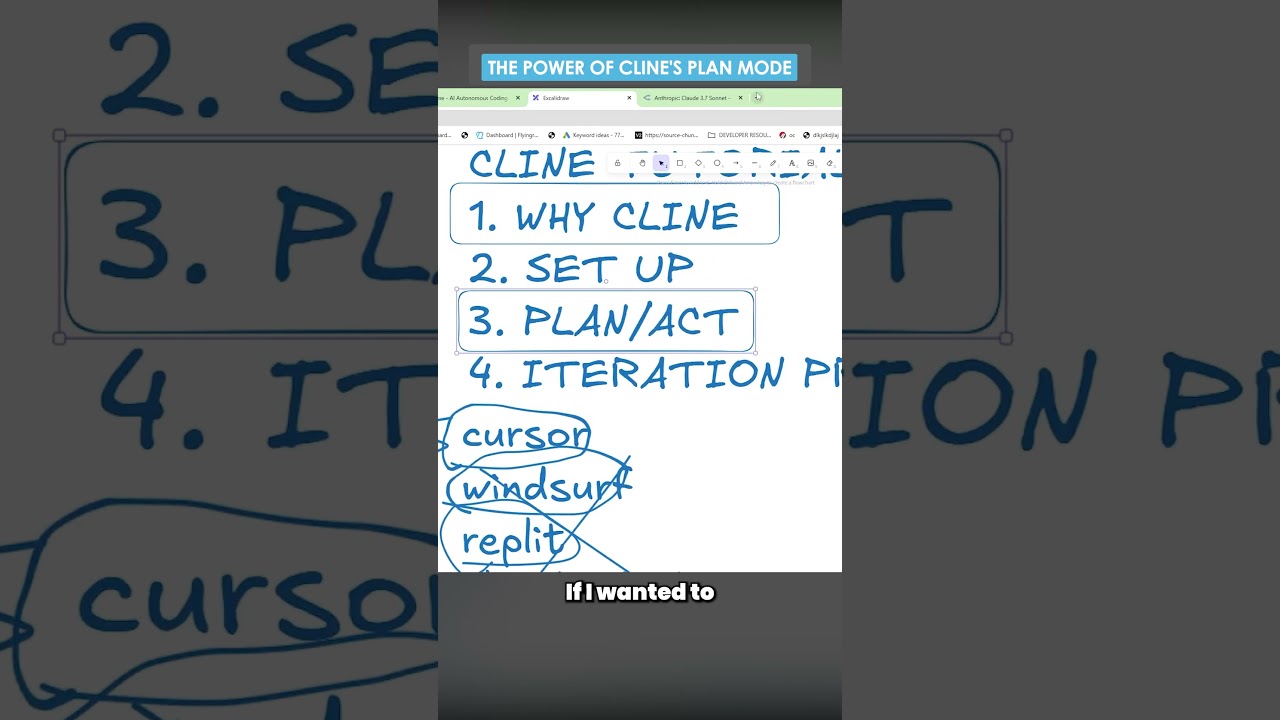 The Power of Cline's Plan Mode #cline #vscode #claudeai #anthropic