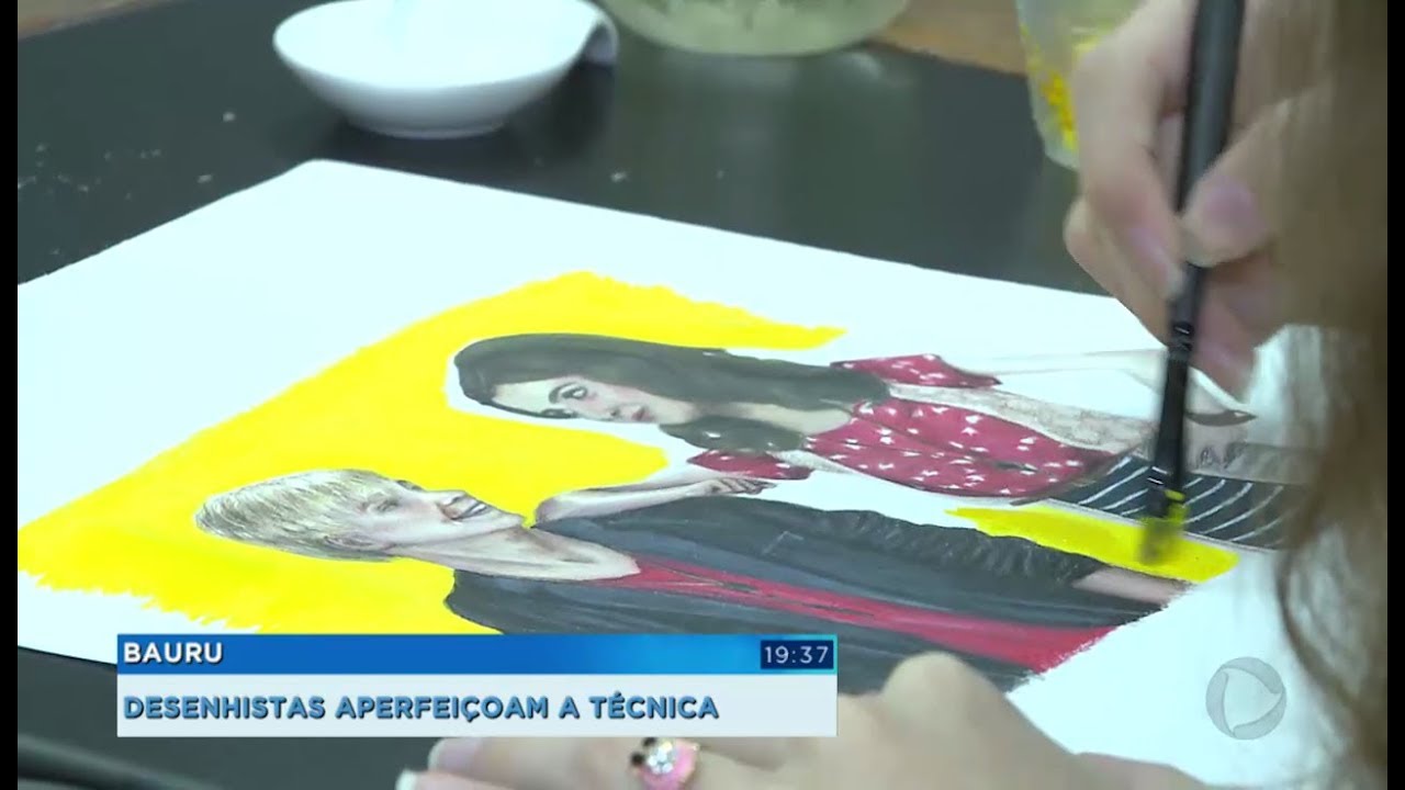 Dia Mundial do Desenhista: artistas de Bauru buscam aperfeiçoar as técnicas