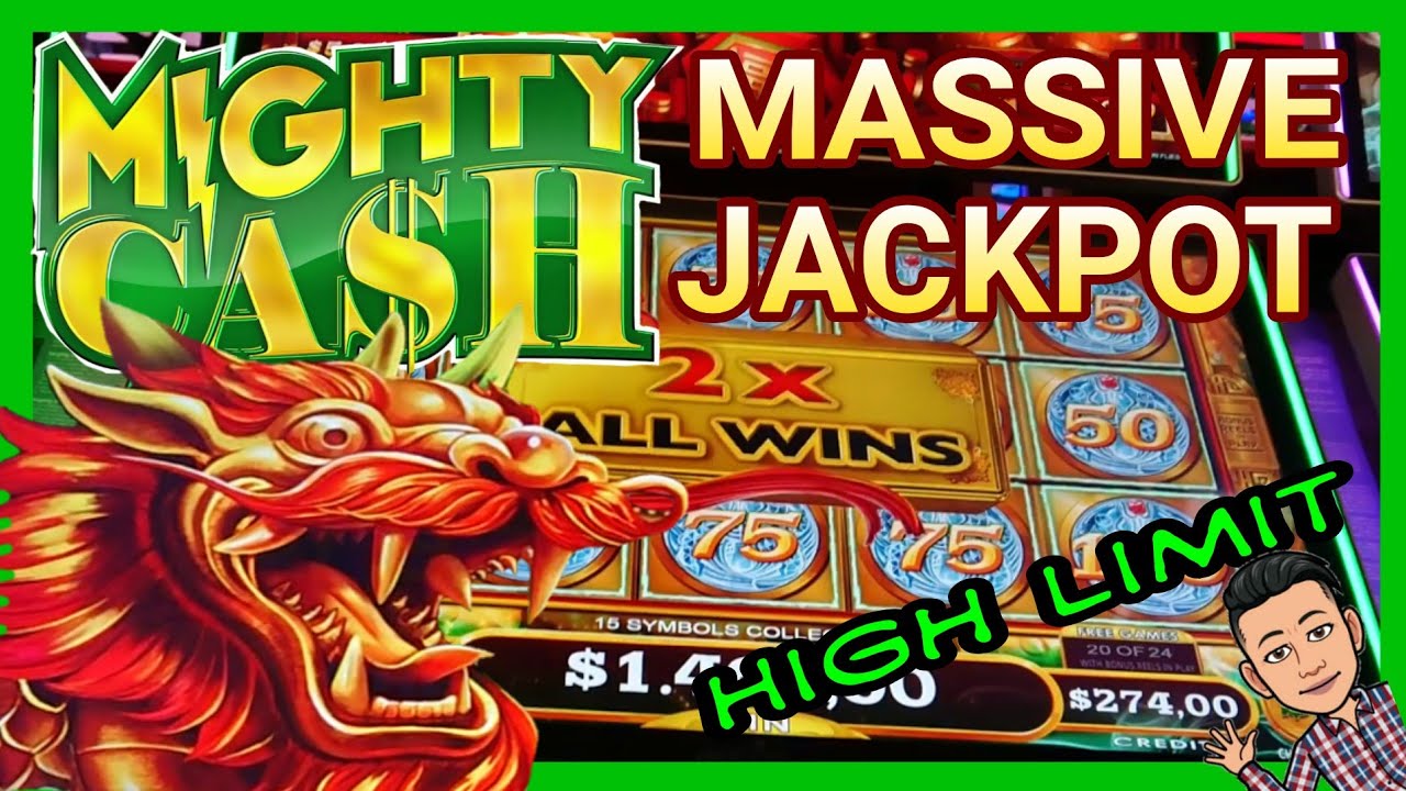 МАССИВНЫЙ ДЖЕКПОТ | MIGHTY CASH | СЛОТ ВЫСОКОЙ ЛИМИТ СТАВКИ | Серия 1